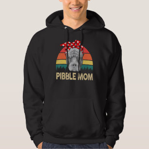 Moletom Pitbull Terrier Pibble Mãe Pittie Mama Pitbull Mo