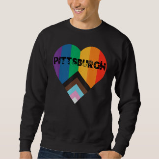 Moletom Pittsburgh Rainbow Gay LGBTQIA+ Pride Men Women Bo