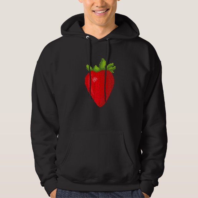 Moletom Pixel  Morango (Frente)