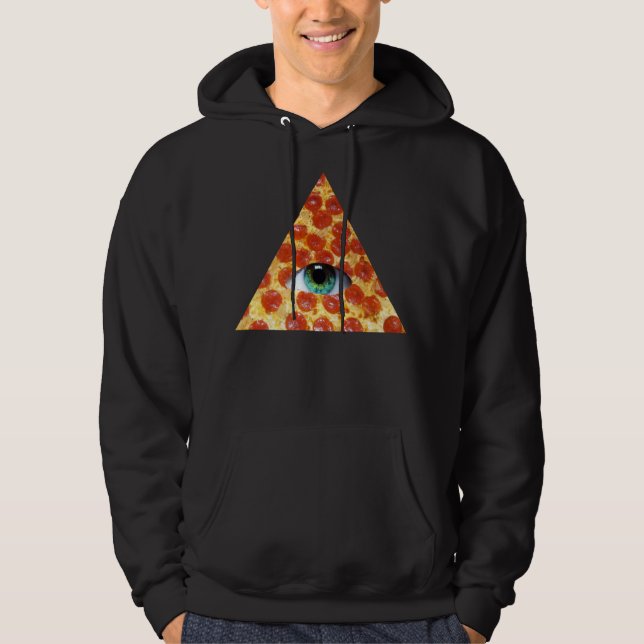 Moletom Pizza de Illuminati (Frente)
