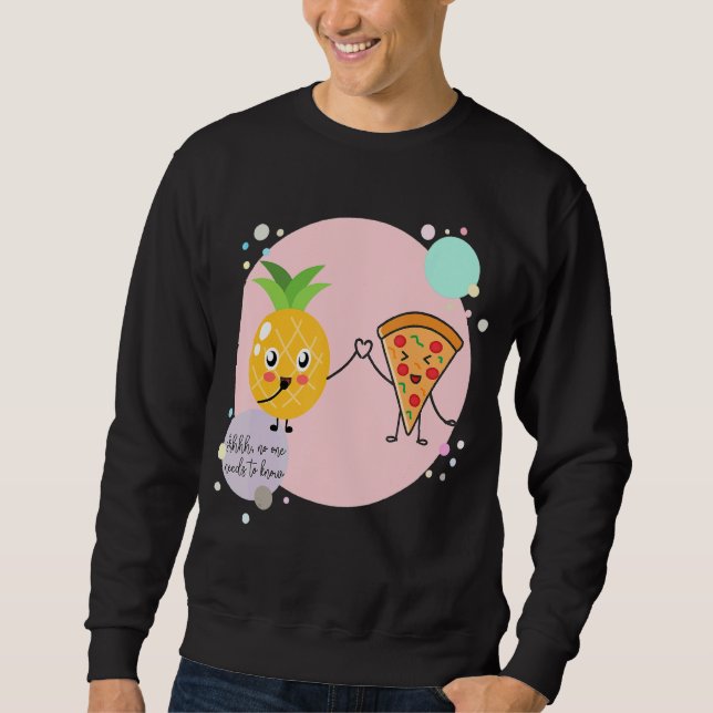 Moletom Pizza e Abacaxi Ninguém precisa saber Hawaii F (Frente)