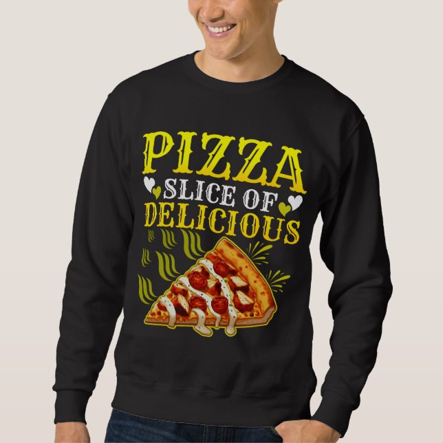 Moletom Pizza fatia de delícia (Frente)