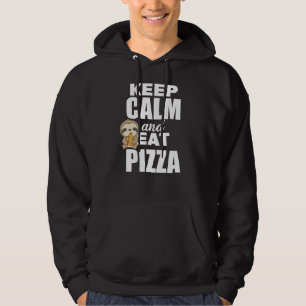Moletom Pizza Sloth Pizza Alonga Engraçado Dizendo