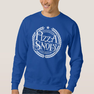 Moletom Pizza Snob - amante de pizza engraçado