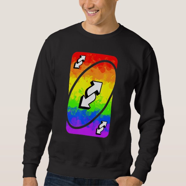 Moletom Placa orgulho gay Uno (Frente)