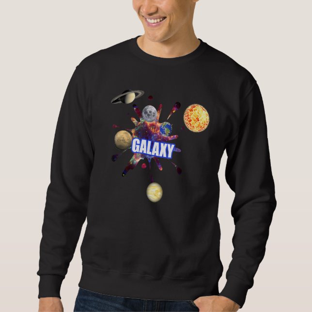 Moletom Planeta Espacial da Galáxia Astro Universo (Frente)
