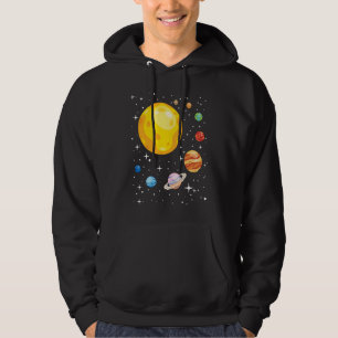 Moletom Planetário Sistema Solar Planetas Astronomia Astro