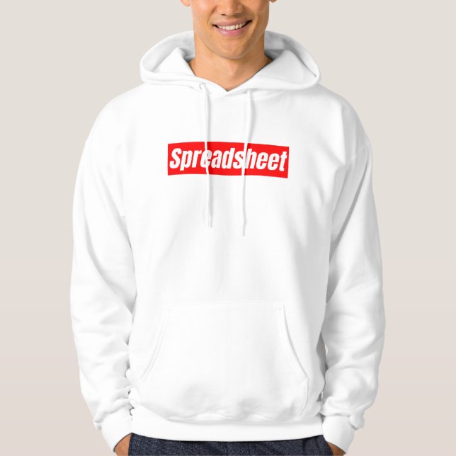 Moletom Planilha - Contador Engraçado (Frente)