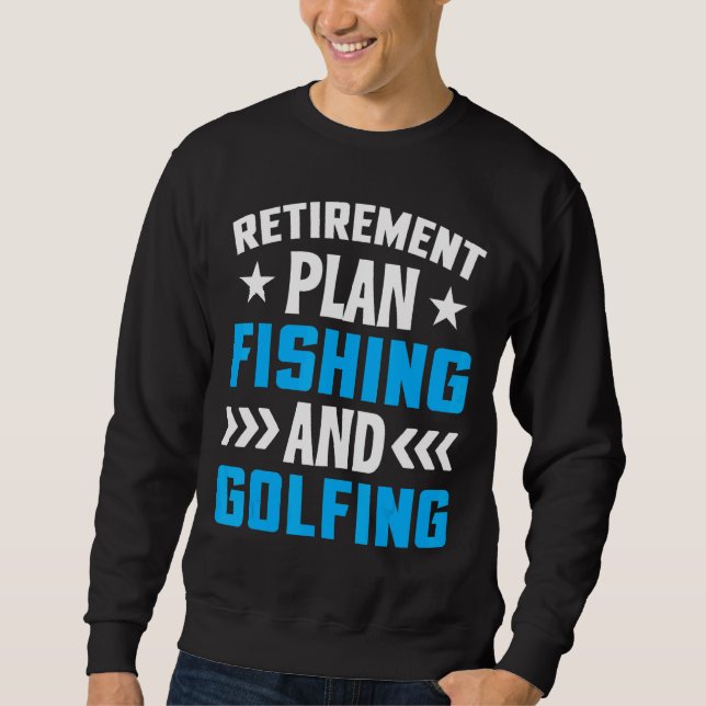 Moletom Plano De Reforma Pesca E Pesca De Golfe (Frente)