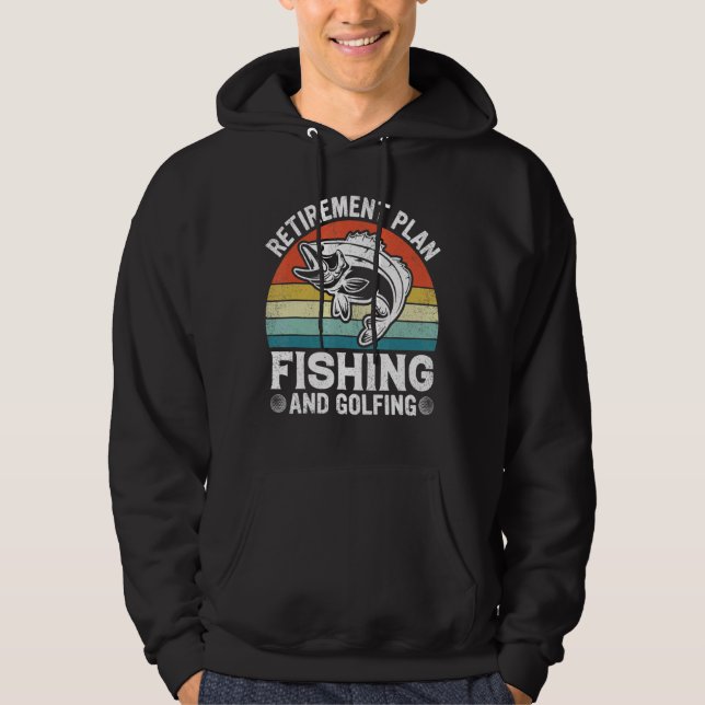 Moletom Plano De Reforma Pesca E Pesca De Golfe (Frente)