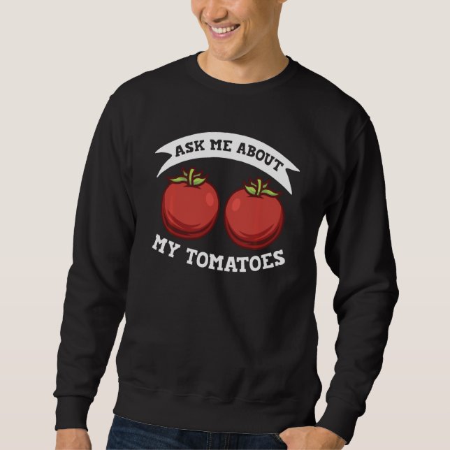 Moletom Planta de Tomate Jardim Vegano (Frente)