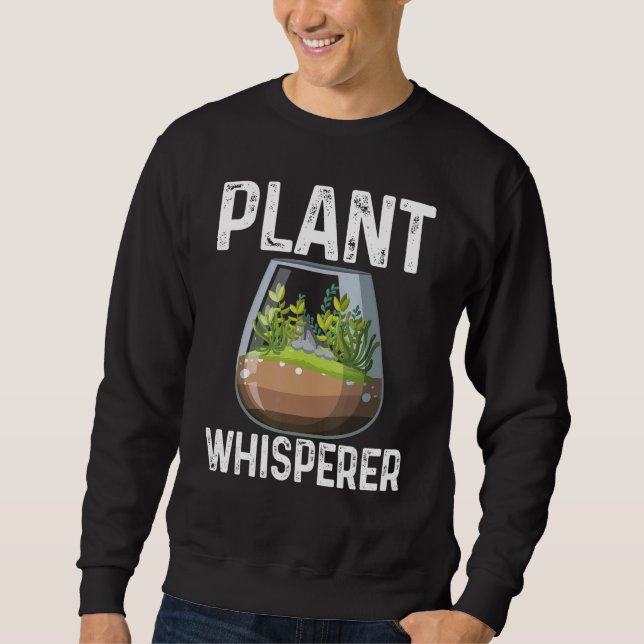 Moletom Planta Whisperer Funny Hobby Gardening Vegan Veget (Frente)