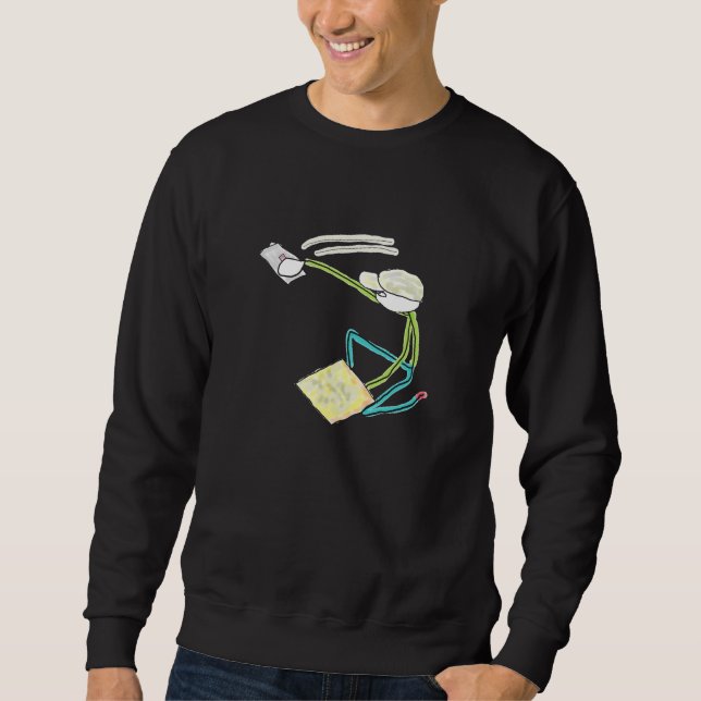 Moletom Plasterer Stickman (Frente)