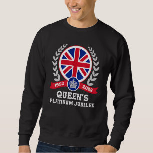 Moletom Platinum Jubilee British Queen Monarchy 70 Anos 1