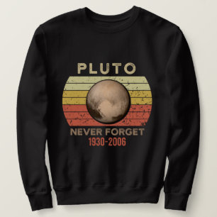 Moletom pluto nunca esquece, eris, lua, astronomia, astron