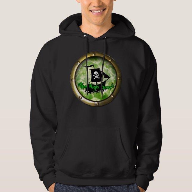 Moletom Podcast Hoodie do Alto Mar (Frente)