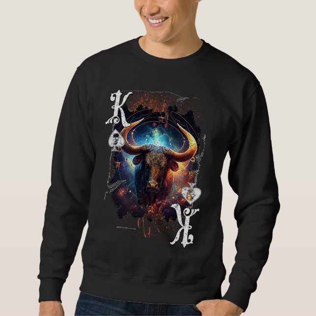 Moletom Poker Player Apparel Zodiac Sign Edition Taurus (Frente)