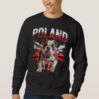 Moletom Poland Bulldogs Proud Dog Lovers Apparel for Fans