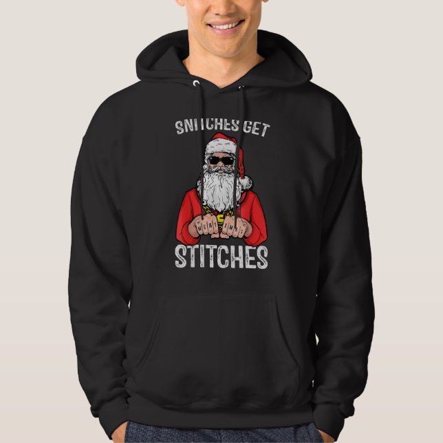 Moletom Polegadas Obtêm Papais noeis (Frente)
