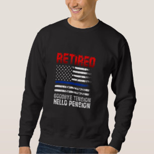 Moletom Polícia Aposentada Adeus Tensão Olá Pensões Políci