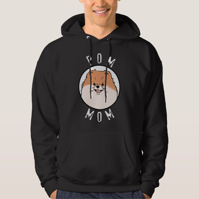Moletom Pom Mãe Pomeraniana Mãe Pomerânia (Frente)