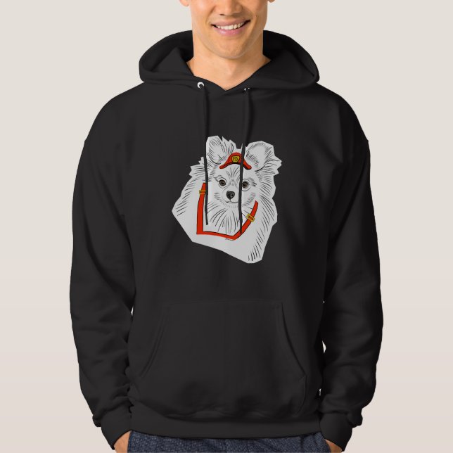Moletom Pomeranian Fire Pup (Frente)
