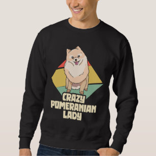 Moletom Pomeraniana Louca Lady Pygmy Pomerânia Pom