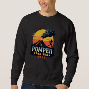 Moletom Pompeii Corrida Divertida Geografia Engraçada Vulc