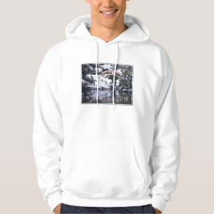 Moletom Ponte da Lua e Lagoa no Inverno Seattle, Washing