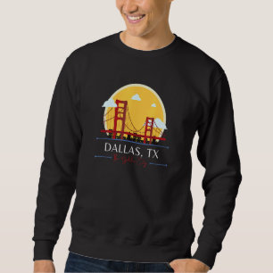 Moletom Ponte Golden Gate de Dallas TX Geografia Ruim Estú