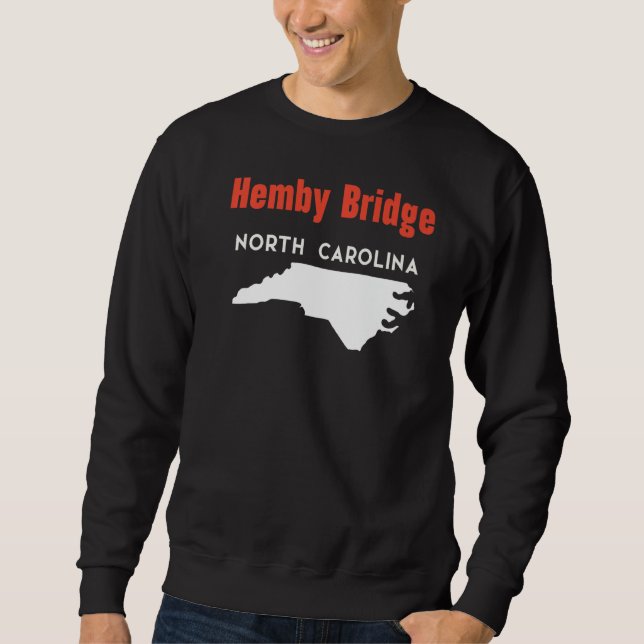 Moletom Ponte Hemby Carolina do Norte Estados Unidos Améri (Frente)