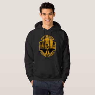 Moletom Ponte Skyline City em Pittsburgh Pennsylvania