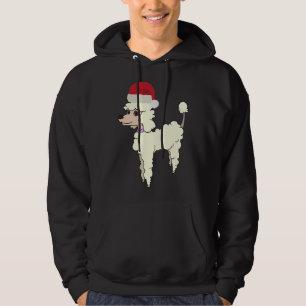 Moletom Poodle Dog Figurume de Natal Dons Unisex Adulto K