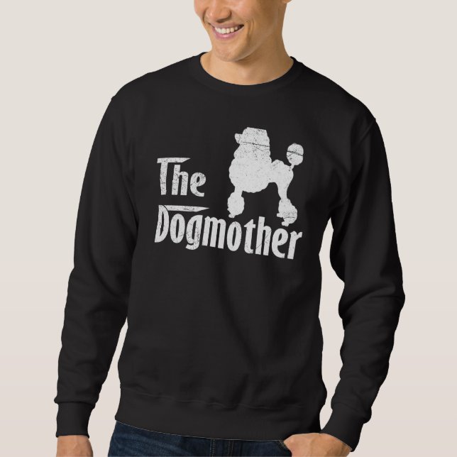 Moletom Poodle Dog Mãe Dia de as mães (Frente)