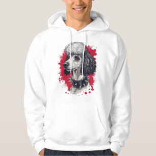 Moletom Poodle Goth � Cão de Estética Escura