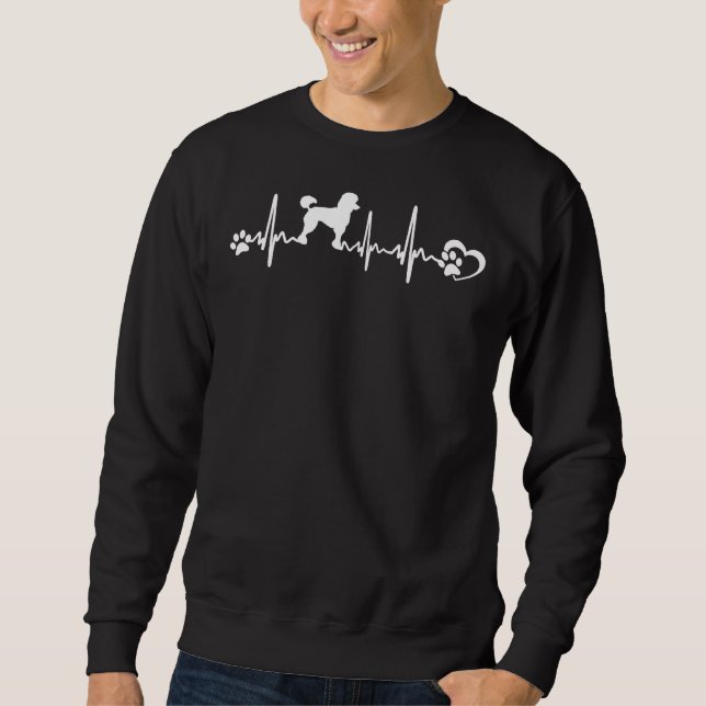 Moletom Poodle Heartbeat (Frente)