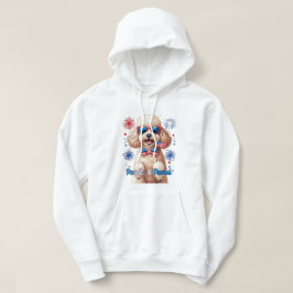 Moletom Poodle & Orud - 4 de julho Cão T-Shirt