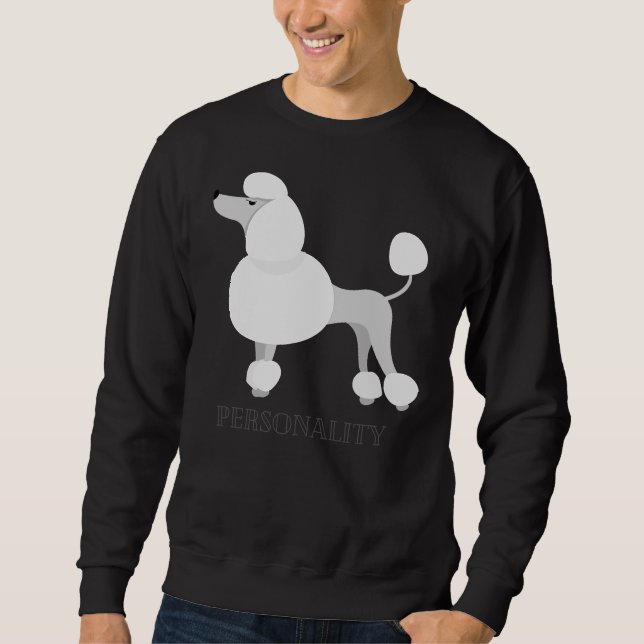 Moletom Poodle Personalidade (Frente)