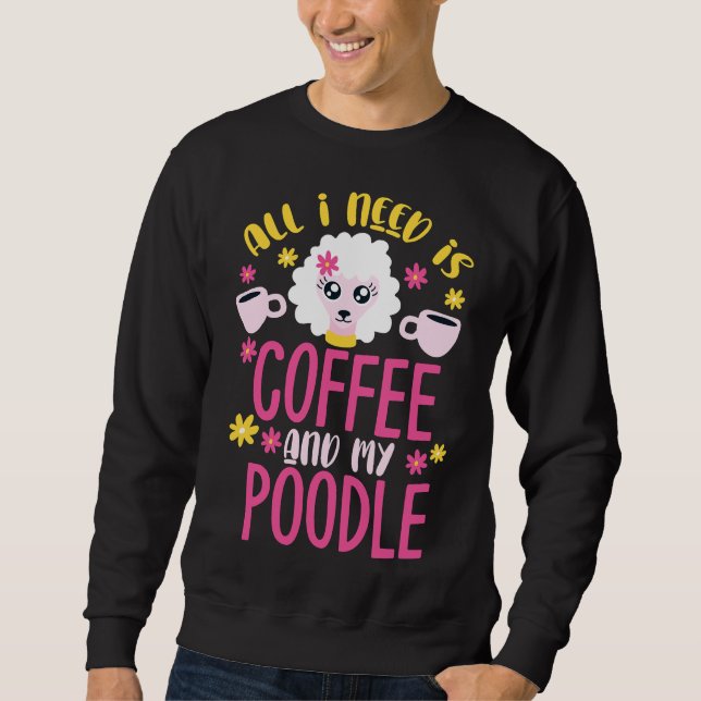 Moletom Poodle Poodle Poodle Toy Poodle Gift (Frente)