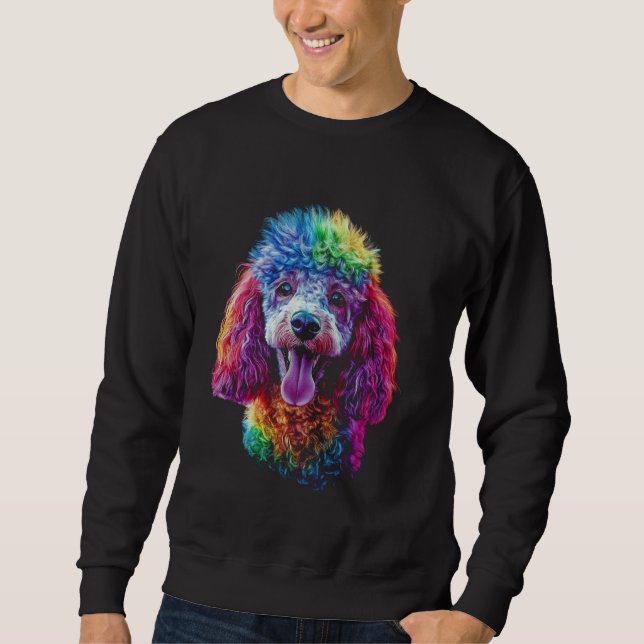 Moletom Poodle Pop Art (Frente)