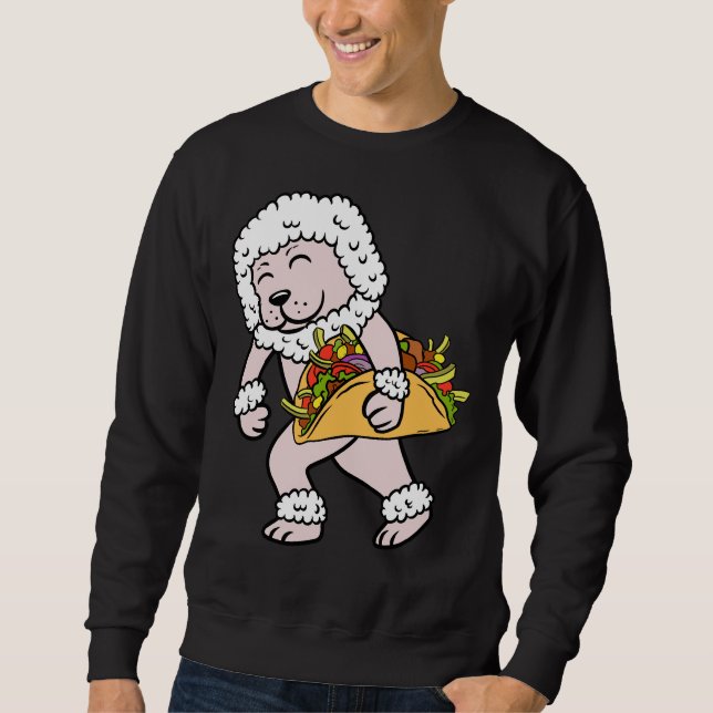 Moletom Poodle Taco Lover (Frente)