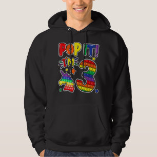 Moletom Pop, aniversário de 3 anos, Meninas, Rapazes, 3 An