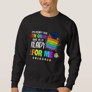 Moletom Pop Bonito Estou pronto para o 4º ano, mas é lido?