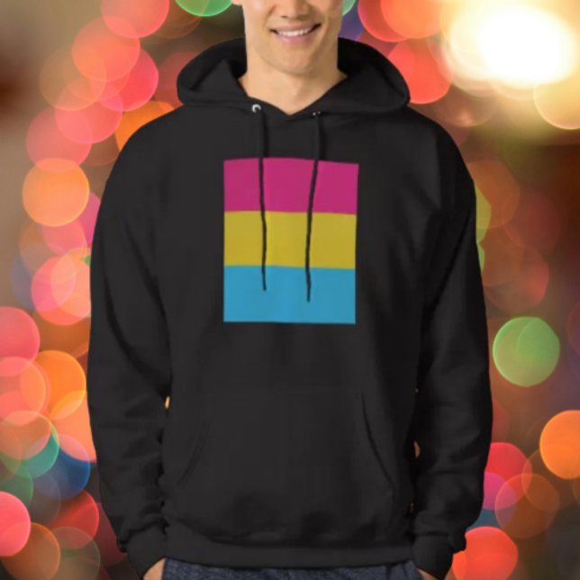 Moletom Pop Pansexual Orgulhoso (Criador carregado)