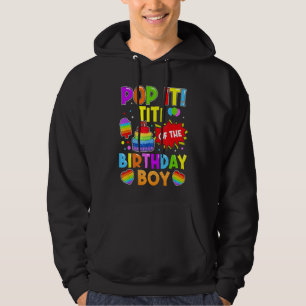 Moletom Pop Titi Da Família Birthday Boy Fidget Kids
