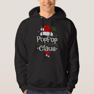 Moletom Poppop Claus Natal Família Pajama Matando Xmas