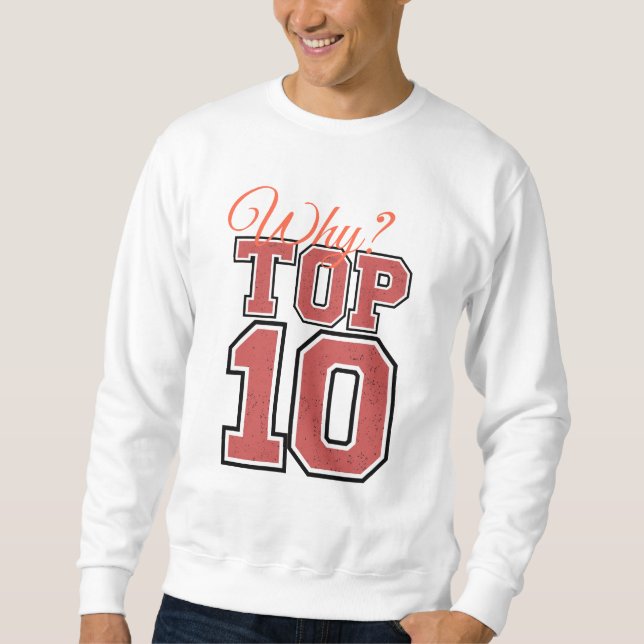 Moletom por que 10 (Frente)