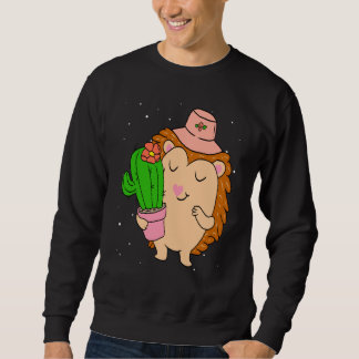 Moletom Porcupine girl wears hat