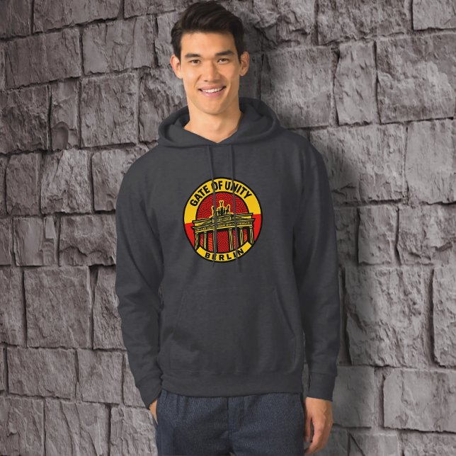 Moletom Porta da Unity Mens Hooshshirt básica (Criador carregado)