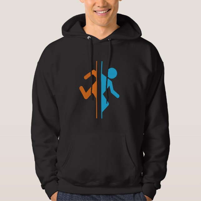 Moletom Portal Engraçado Para Homens (Frente)